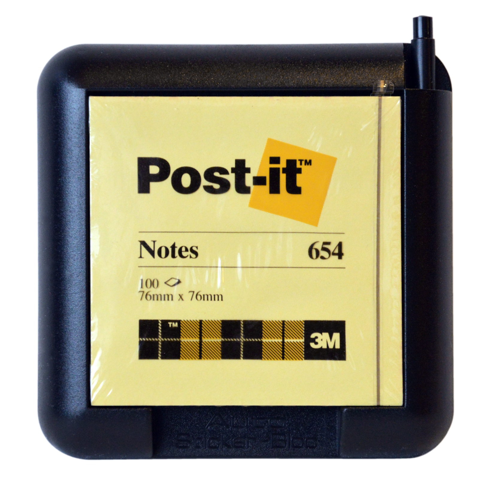 Zettel Halterung 100er Post-it Notizblock Halter 10 x 10 cm selbstklebend