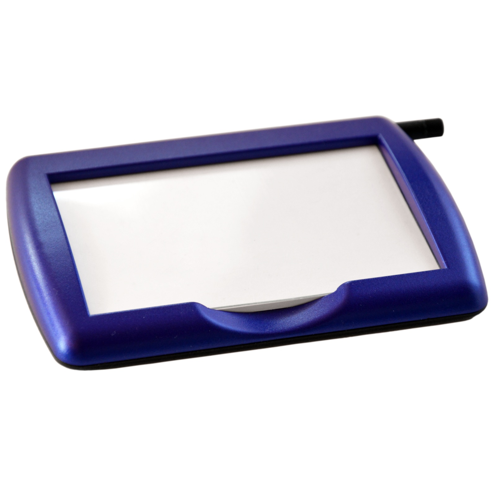 Blaue Zettel Halterung 40 Blatt Notizen Halter 13 x 10 cm selbstklebend