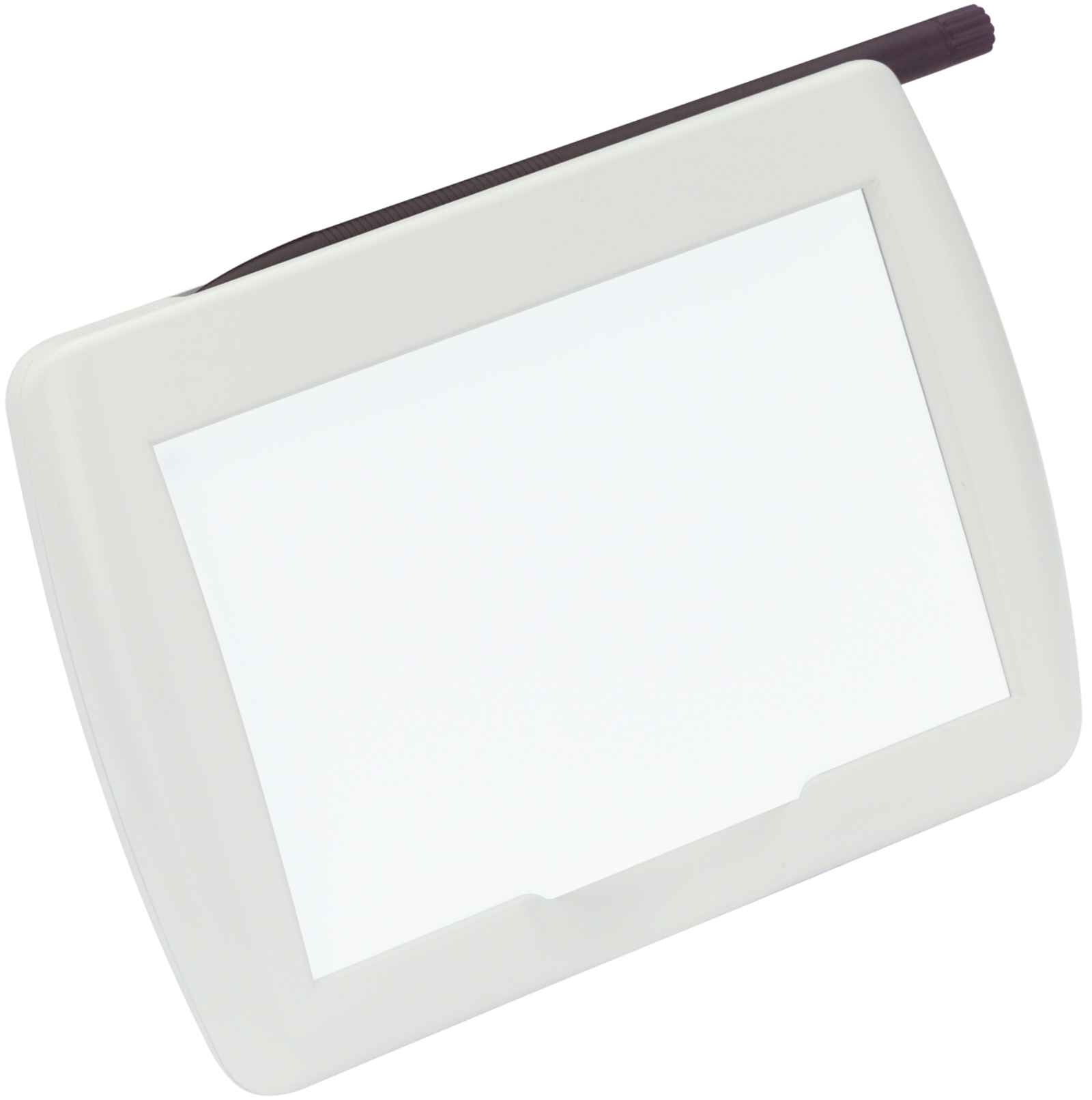 Weisse Zettel Halterung 40 Blatt Notizen Halter 13 x 10 cm selbstklebend