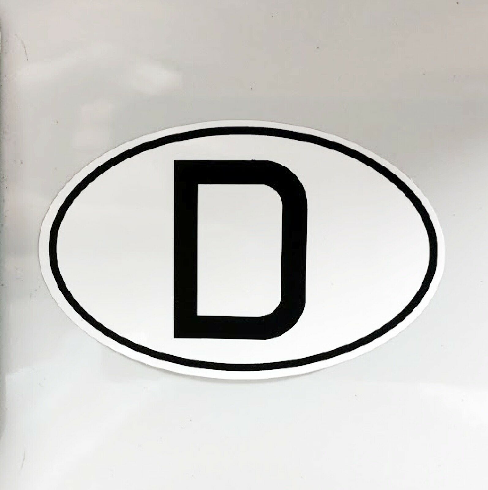 D-Schild Deutschland Magnet D Schild 13 x 9 cm