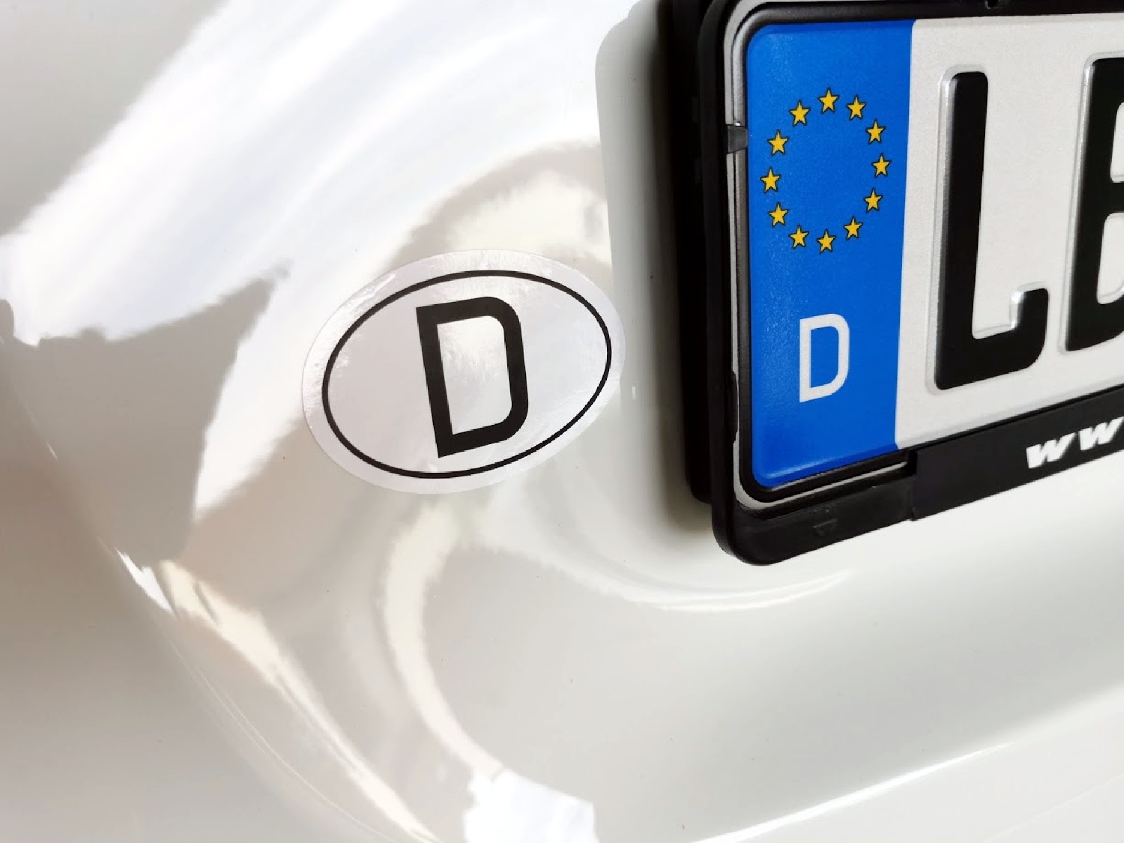 D-Schild Deutschland D Schild 7,6 x 5,2 cm