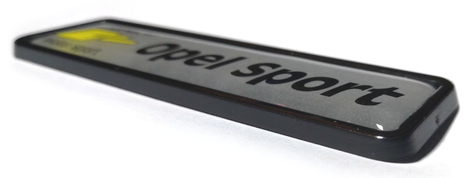 Opel Sport 3D Emblem Schild 10 cm Kristalldekor