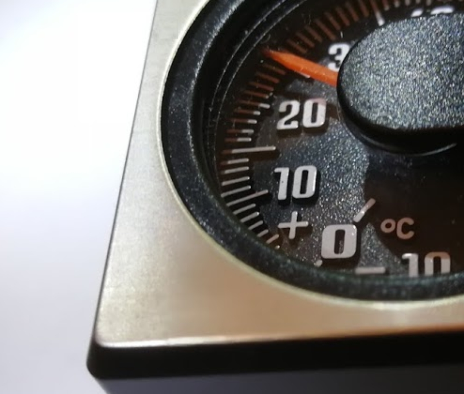 Reliefskala Thermometer Bimetall 4,6 x 4,6 cm selbstklebend