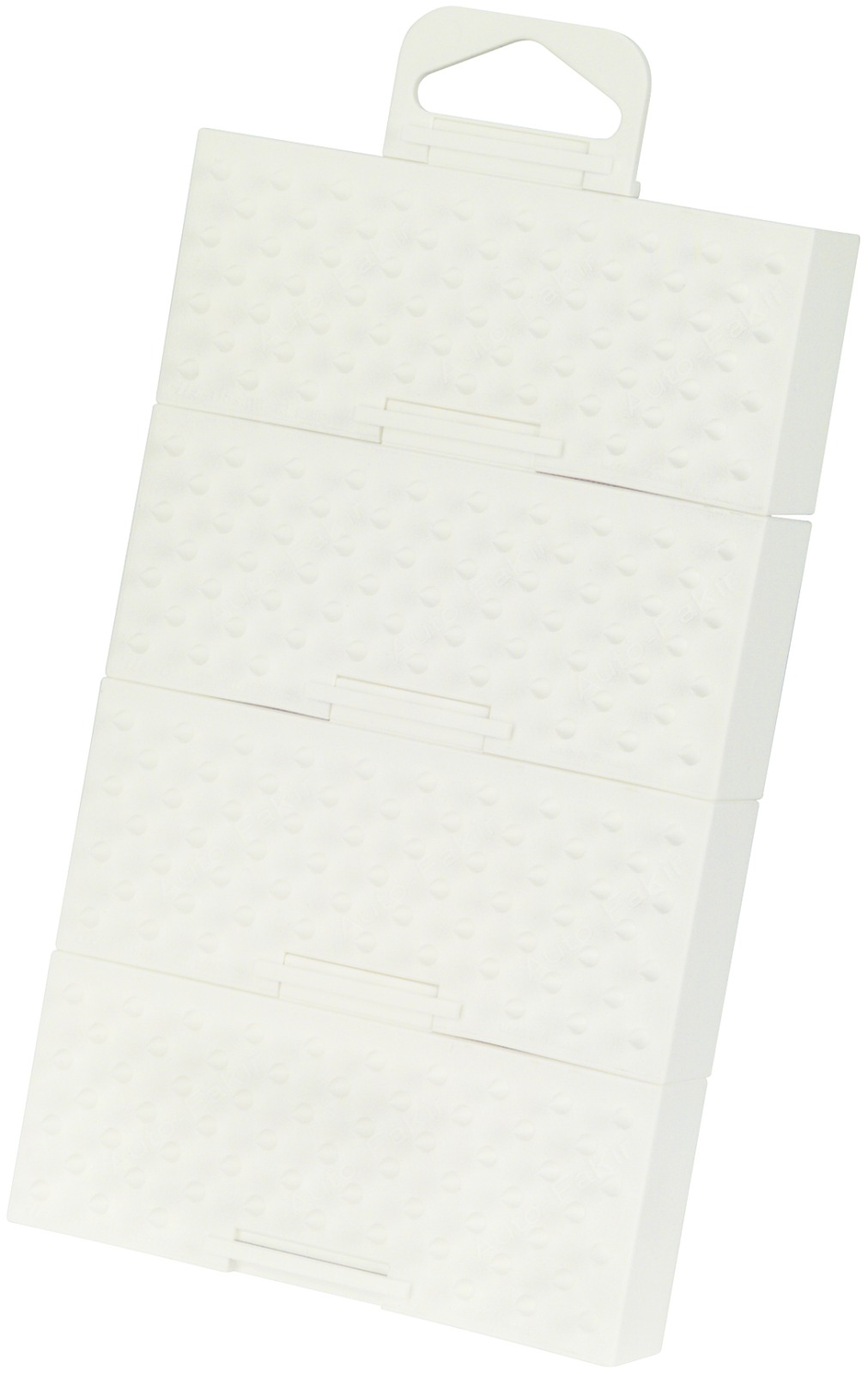 Weisse Antirutschecken Anti Rutsch Winkel 4er Set 12 x 5 cm