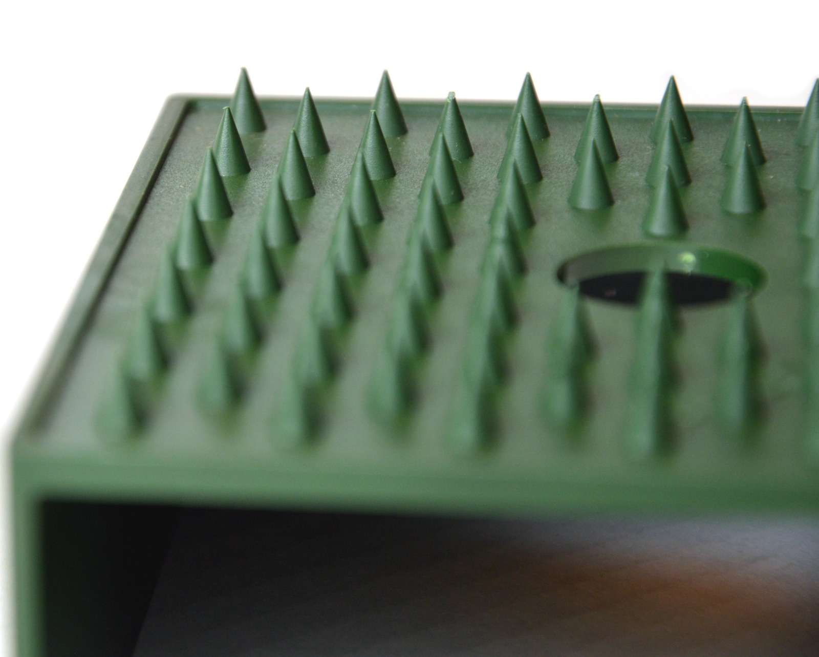 Grüne Antirutsch Anti Rutsch Ecken Winkel 4er Set 11 x 10 cm