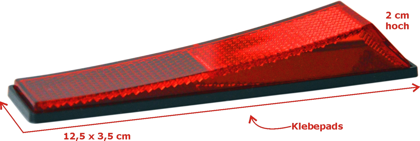 Türkantenschoner rot Auto Türschutz Türstopper 12,5 x 3,5 mm