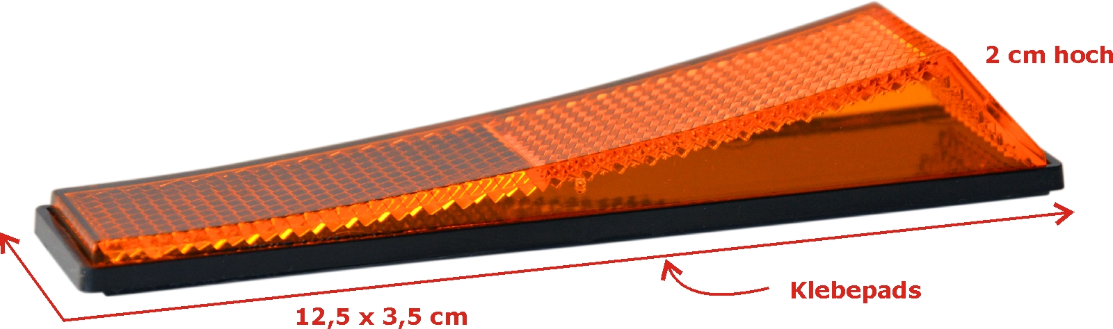 Türkantenschoner orange Auto Türschutz Türstopper 12,5 x 3,5 mm