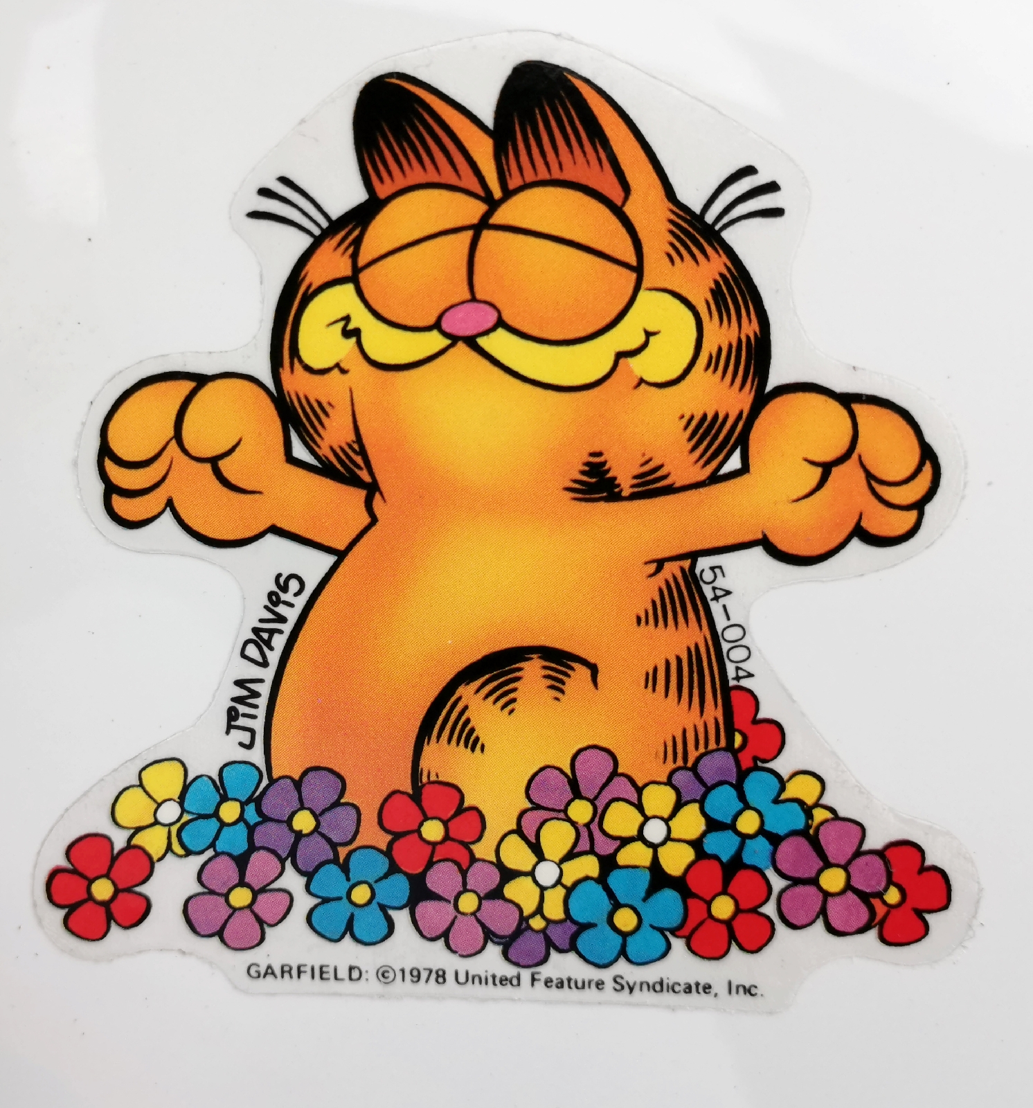 Garfield Autoaufkleber Der Tag kann kommen! Folienaufkleber 8 cm selbstklebend