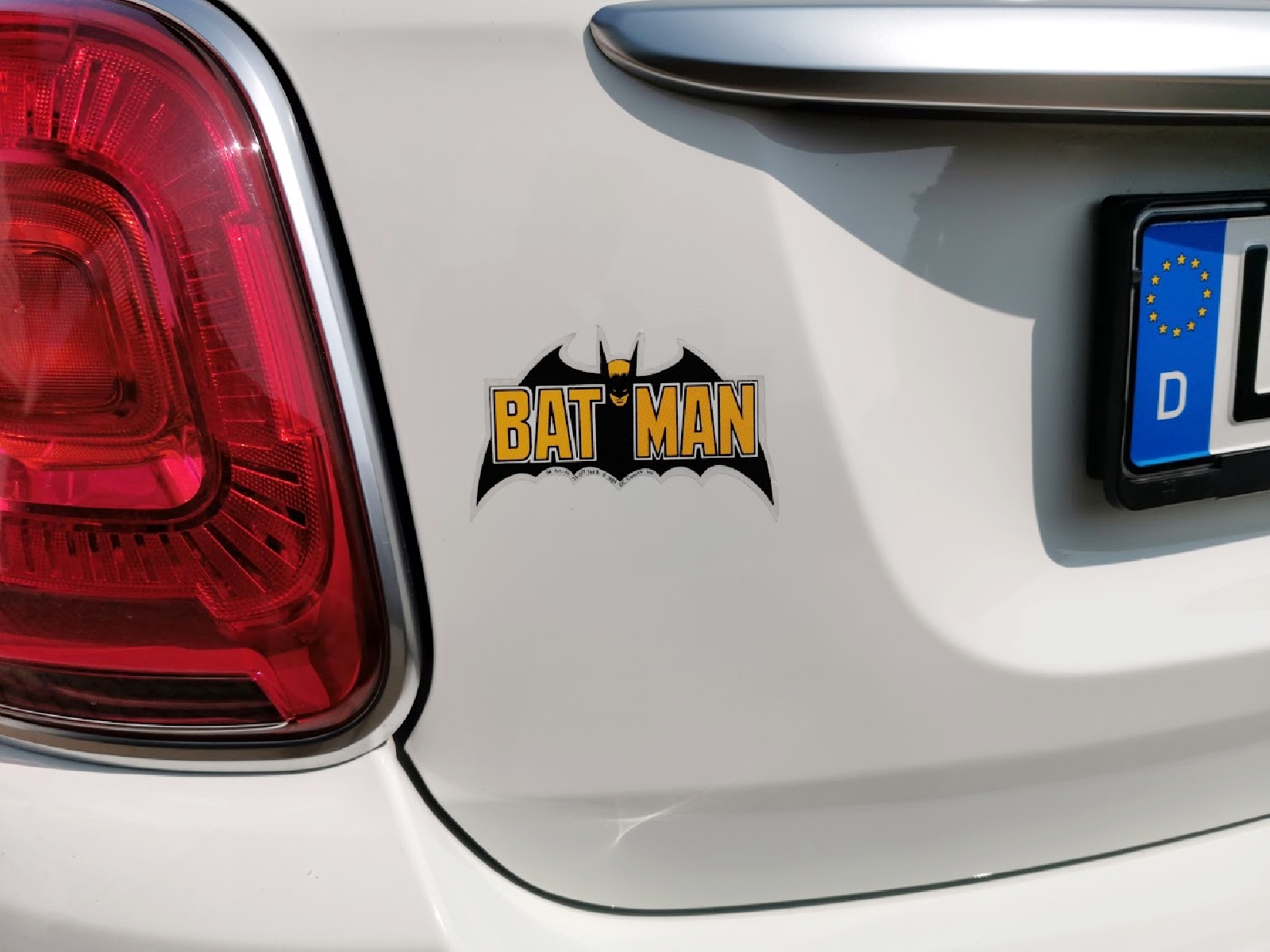 Batman Bat Man Logo Autoaufkleber Folienaufkleber 11 cm selbstklebend