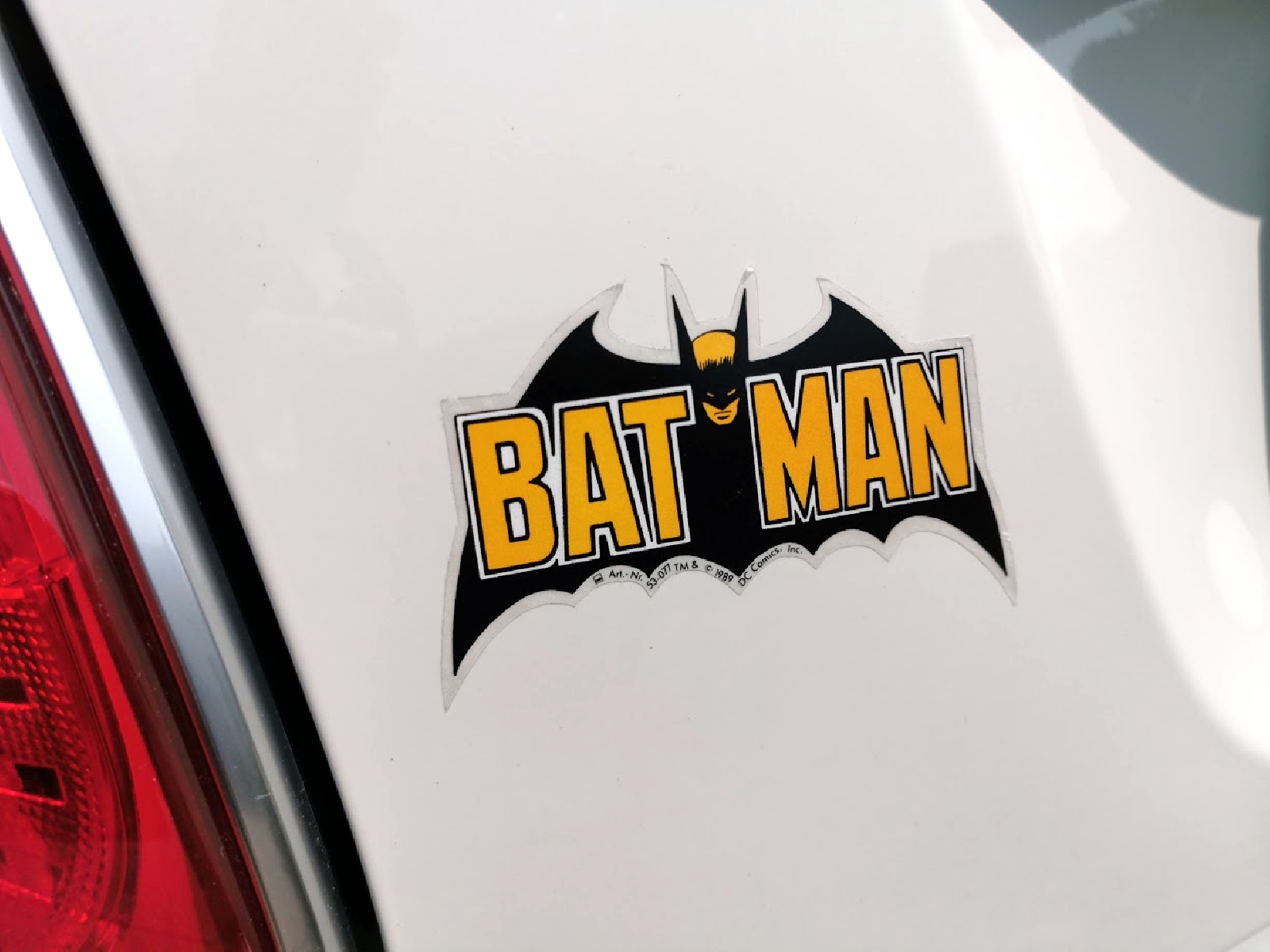 Batman Bat Man Logo Autoaufkleber Folienaufkleber 11 cm selbstklebend