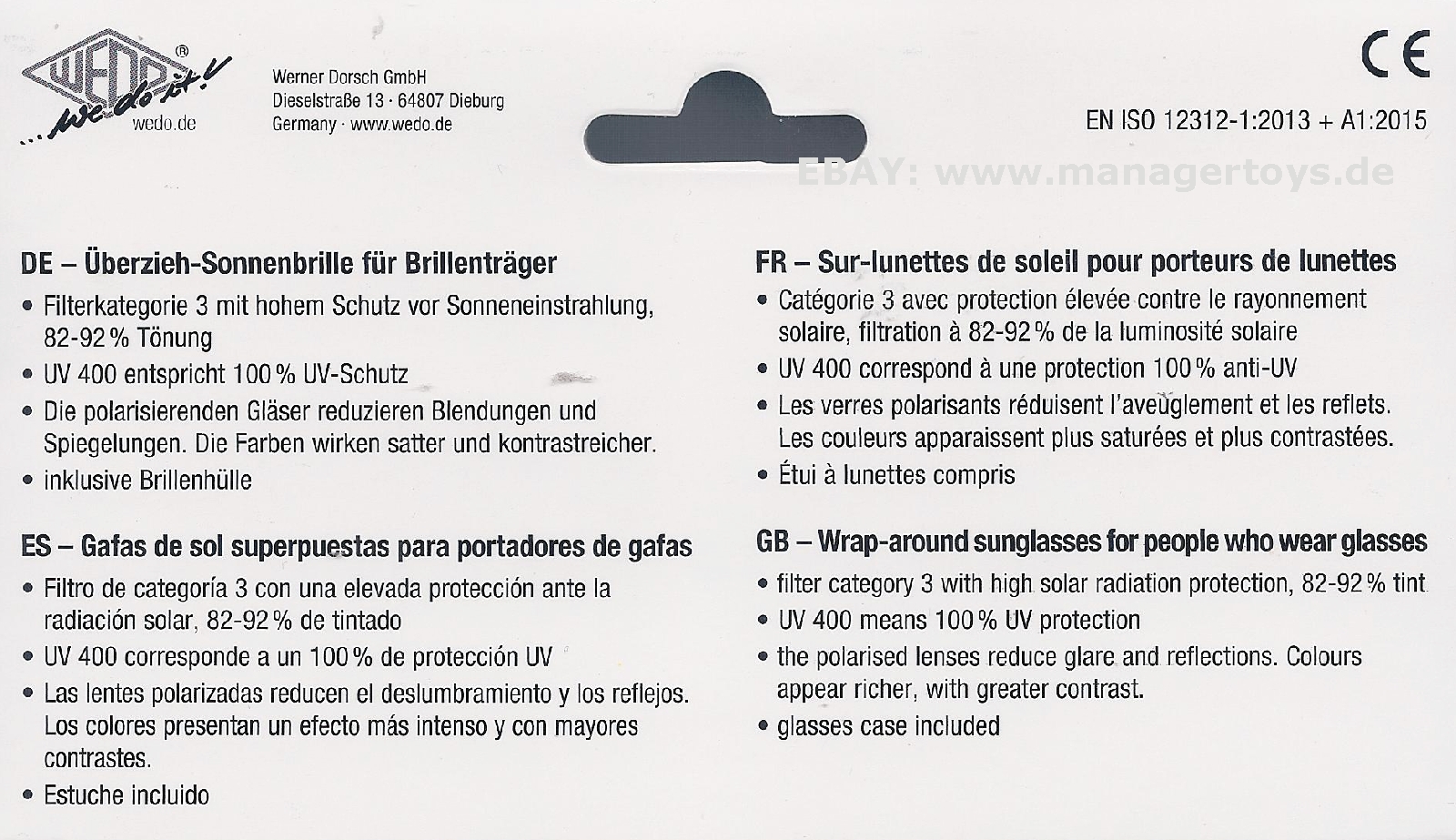 Überzieh Brille Sonnenbrille für Brillenträger Überzieh-Sonnenbrille Sleeve