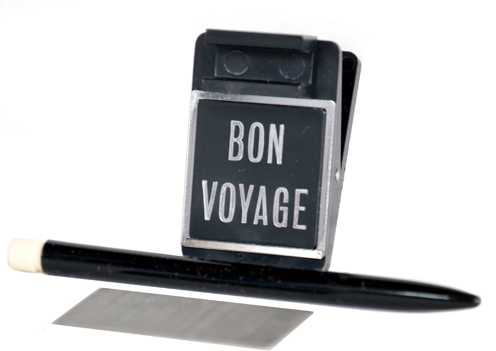 Bon Voyage Pen-Set Stift Halterung und Zettel Klemme