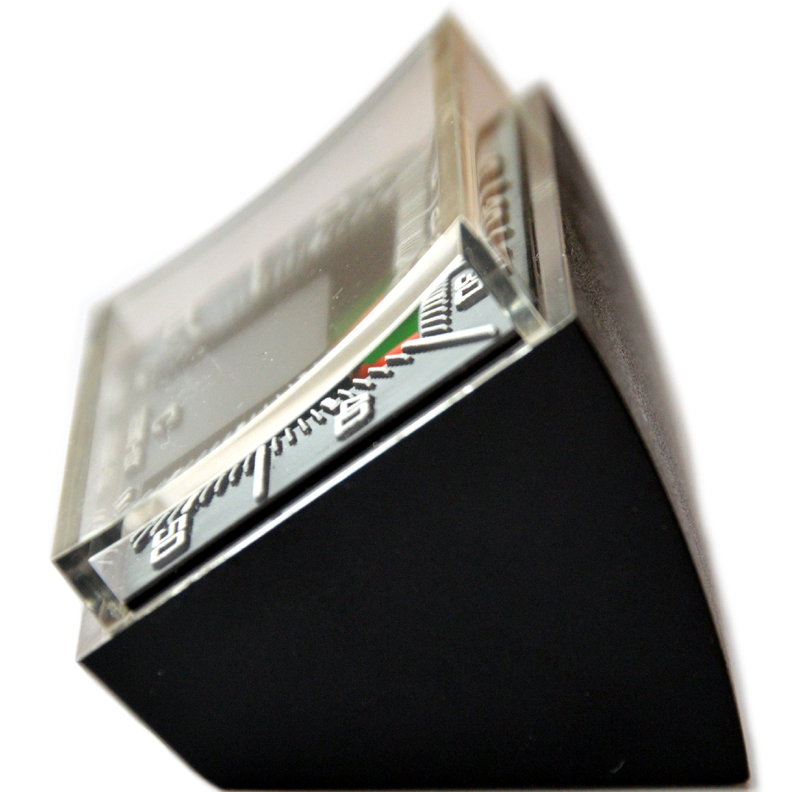 Auto Rallye Bimetall Thermometer 6 x 4 cm mit Reliefskala