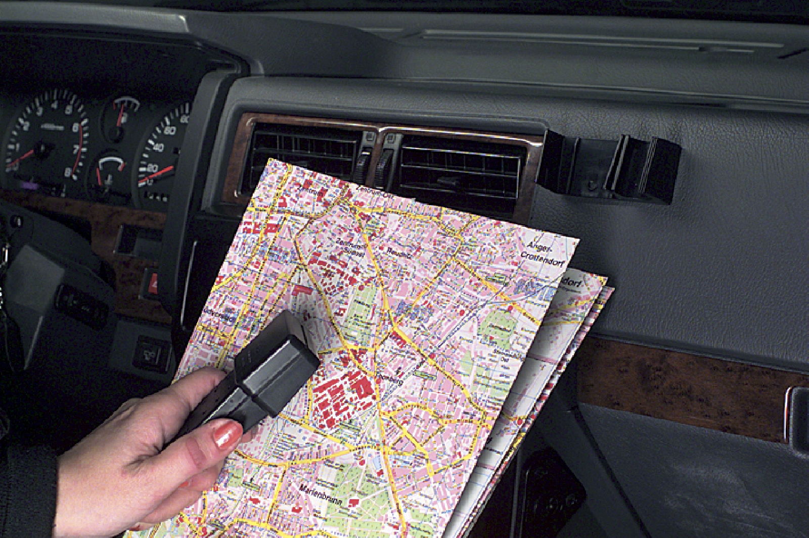 Auto Leuchte Leselampe mit Spiralkabel Handlampe Zusatzleuchte