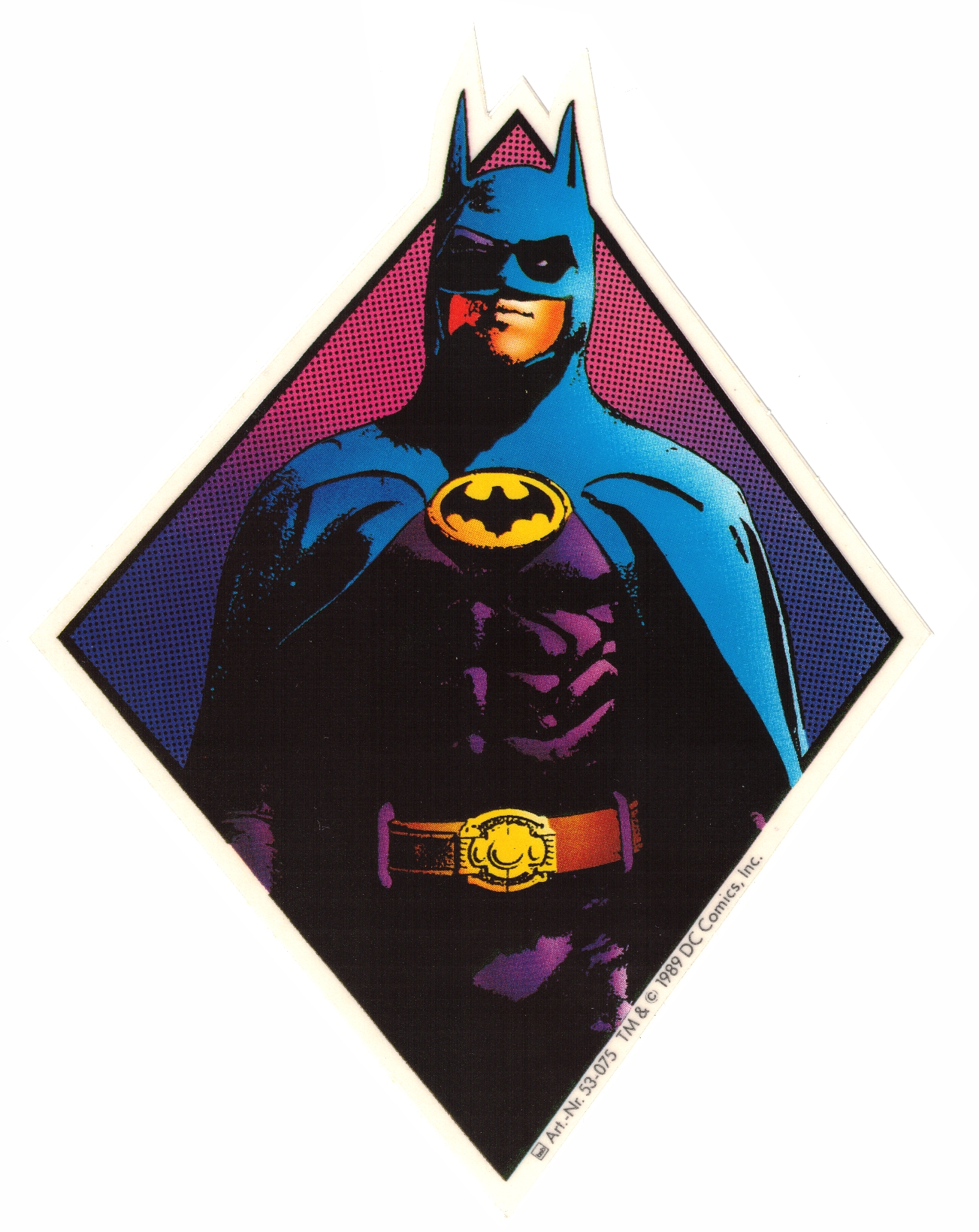Batman Aufkleber Folienaufkleber 13,5 cm selbstklebend
