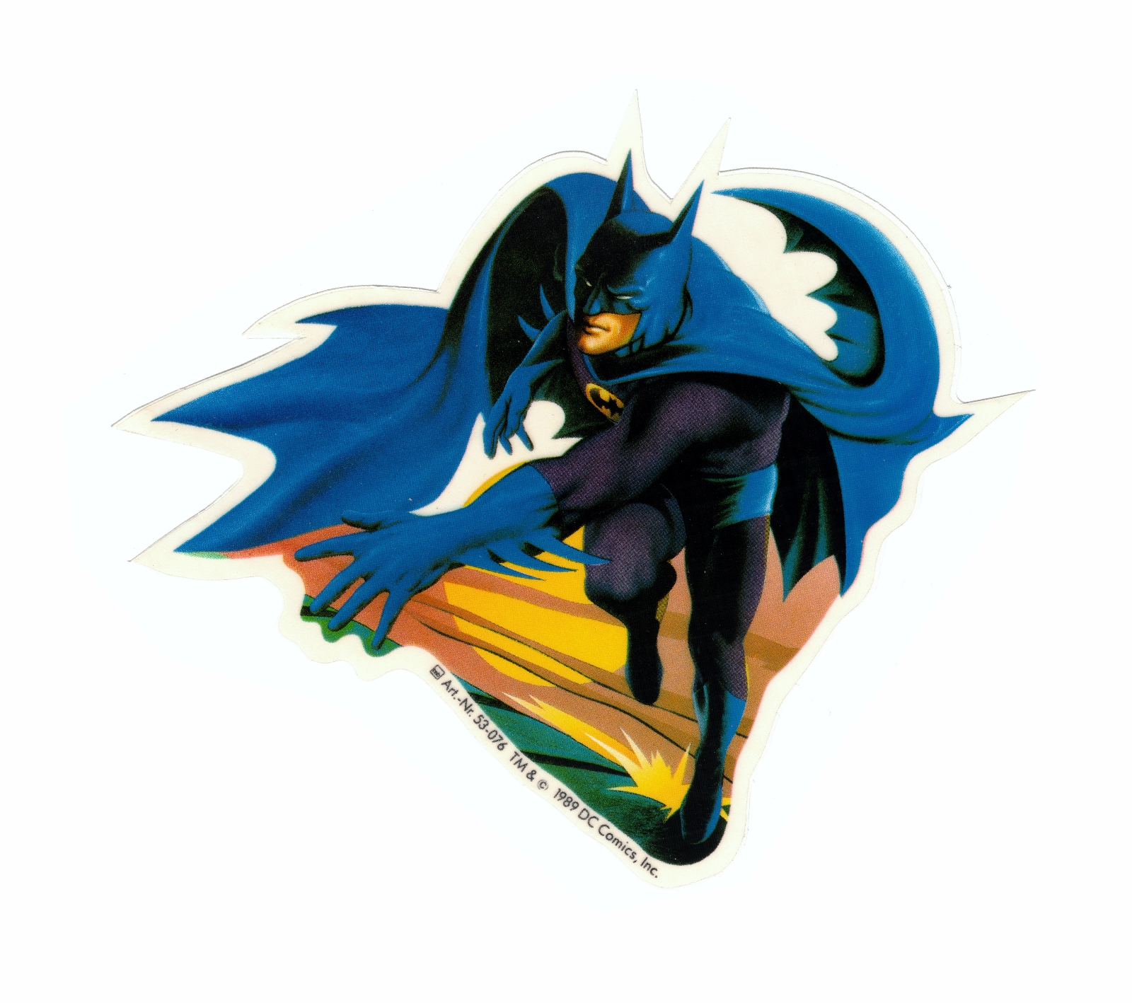 Batman Aufkleber Folienaufkleber 12 cm selbstklebend