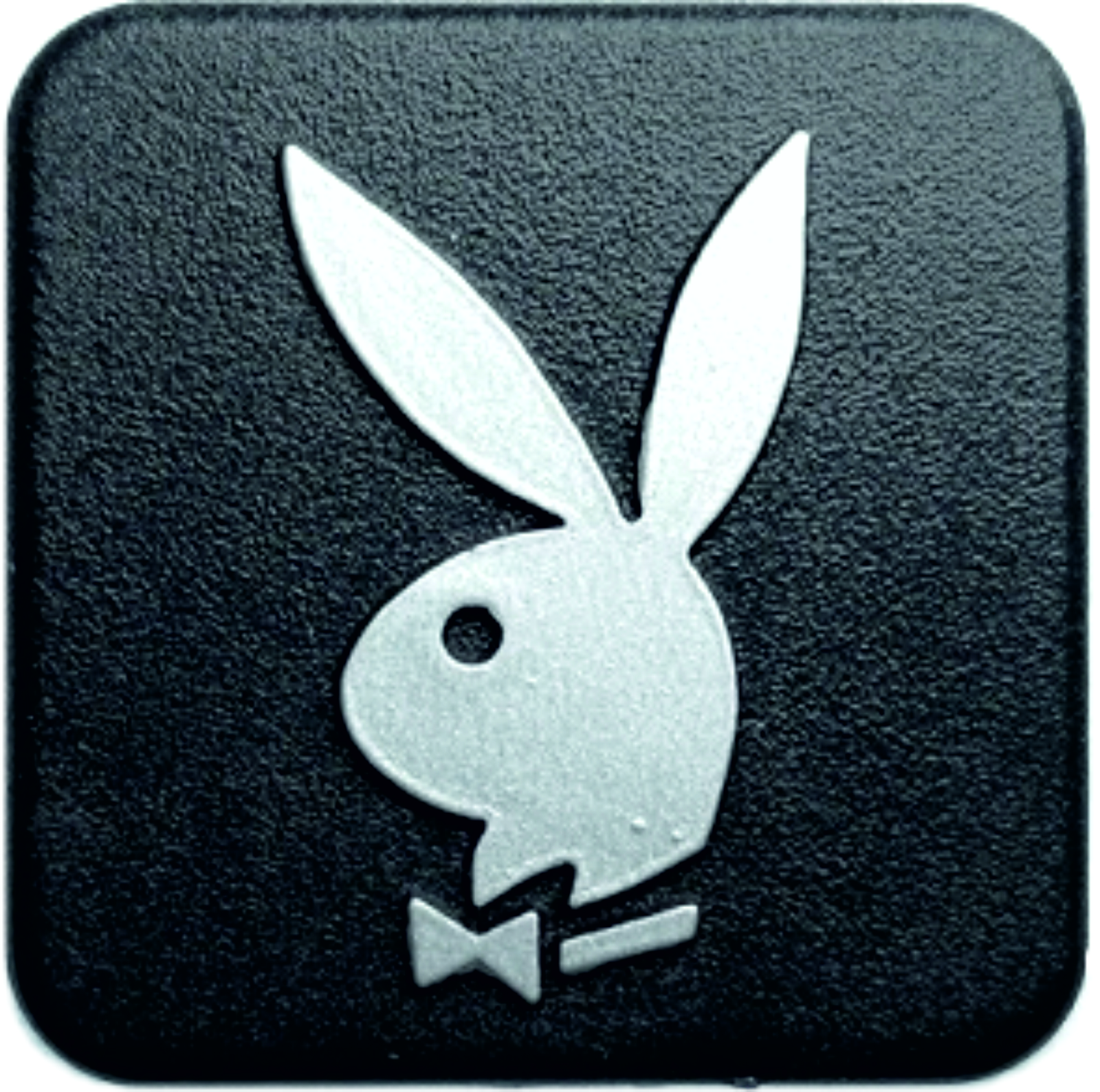 Metall Schlüsselsammler PLAYBOY Bunny black & black mit Reliefemblem