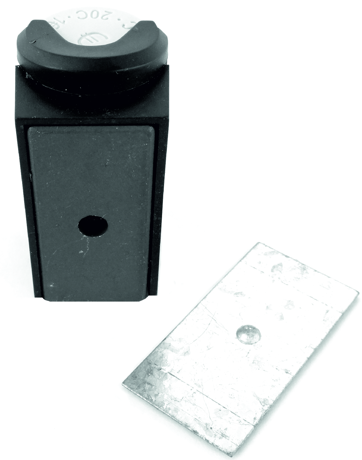 Auto Euro Münzbox Münzhalter Münzen mit abnehmbarem Magnet Halter