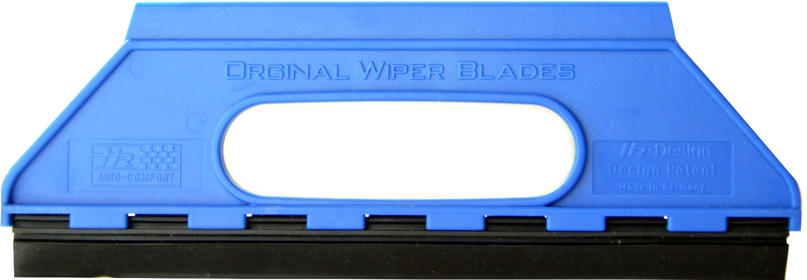 Eiskratzer mit Gummilippe (blau)