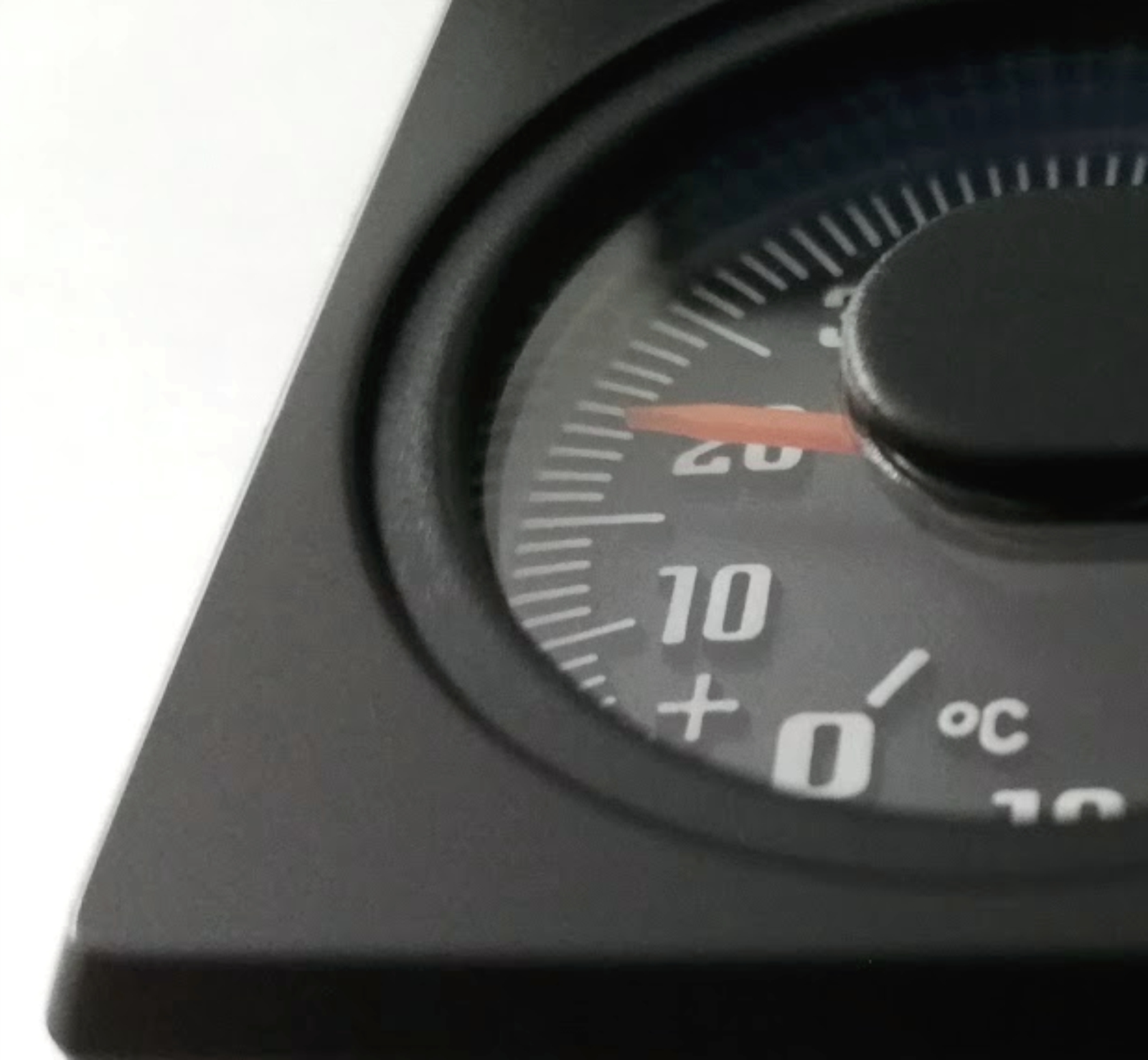 Auto Bimetall Thermometer 5 x 5 cm Reliefskala