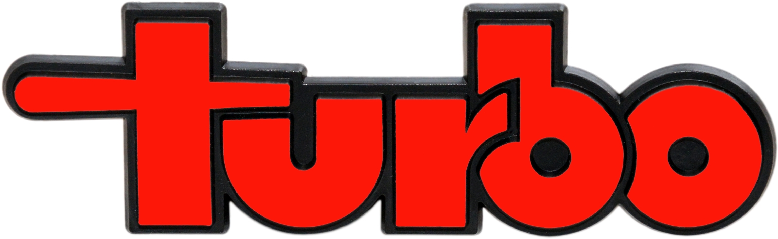 Auto Relief 3D Emblem 2er Set Turbo (je ca. 8 cm)