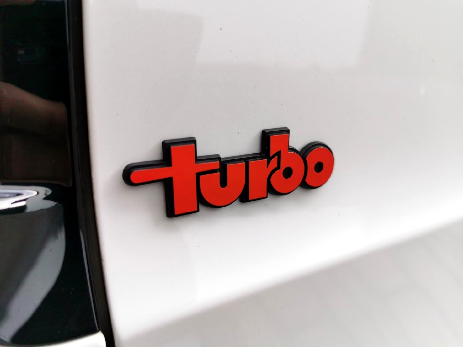 Auto Relief 3D Emblem 2er Set Turbo (je ca. 8 cm)