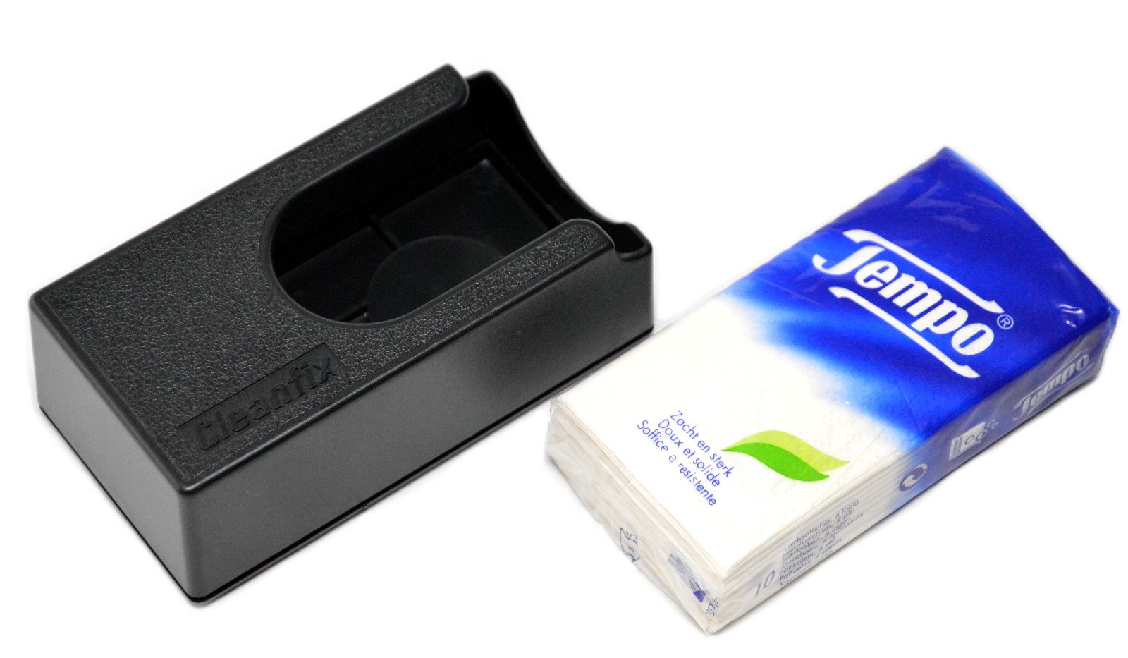 Tempo Ablage Box Papiertaschentuch Halterung mit orig. Tempo´s