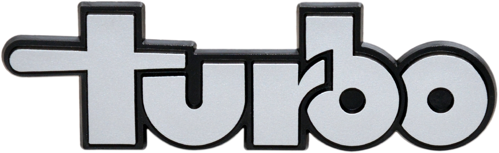 Auto Relief 3D Emblem 2er Set Turbo (je ca. 8 cm)