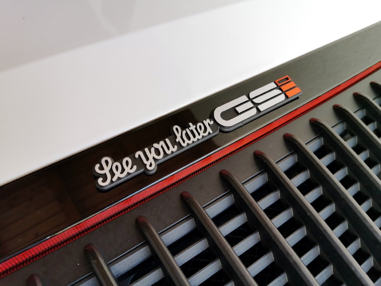 See you later GSi Auto Relief Schild 3D Emblem 18 cm