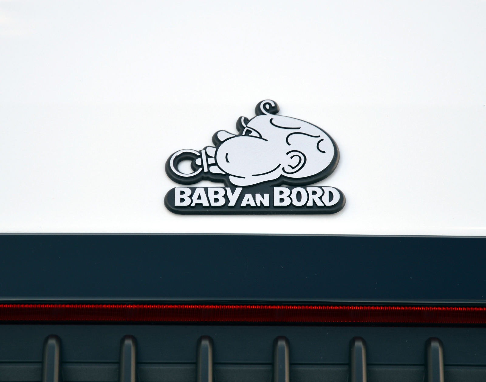 BABY AN BORD Relief Emblem 3D Schild ca. 8 cm