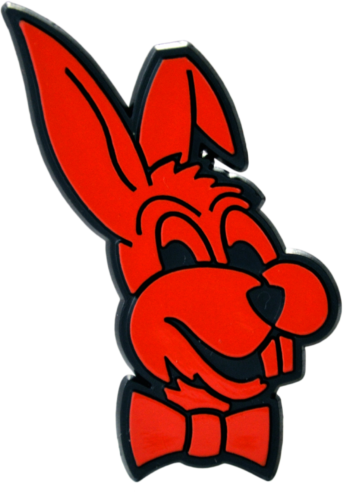 Hase Häschen Auto Relief 3D Emblem (ca. 6 cm)