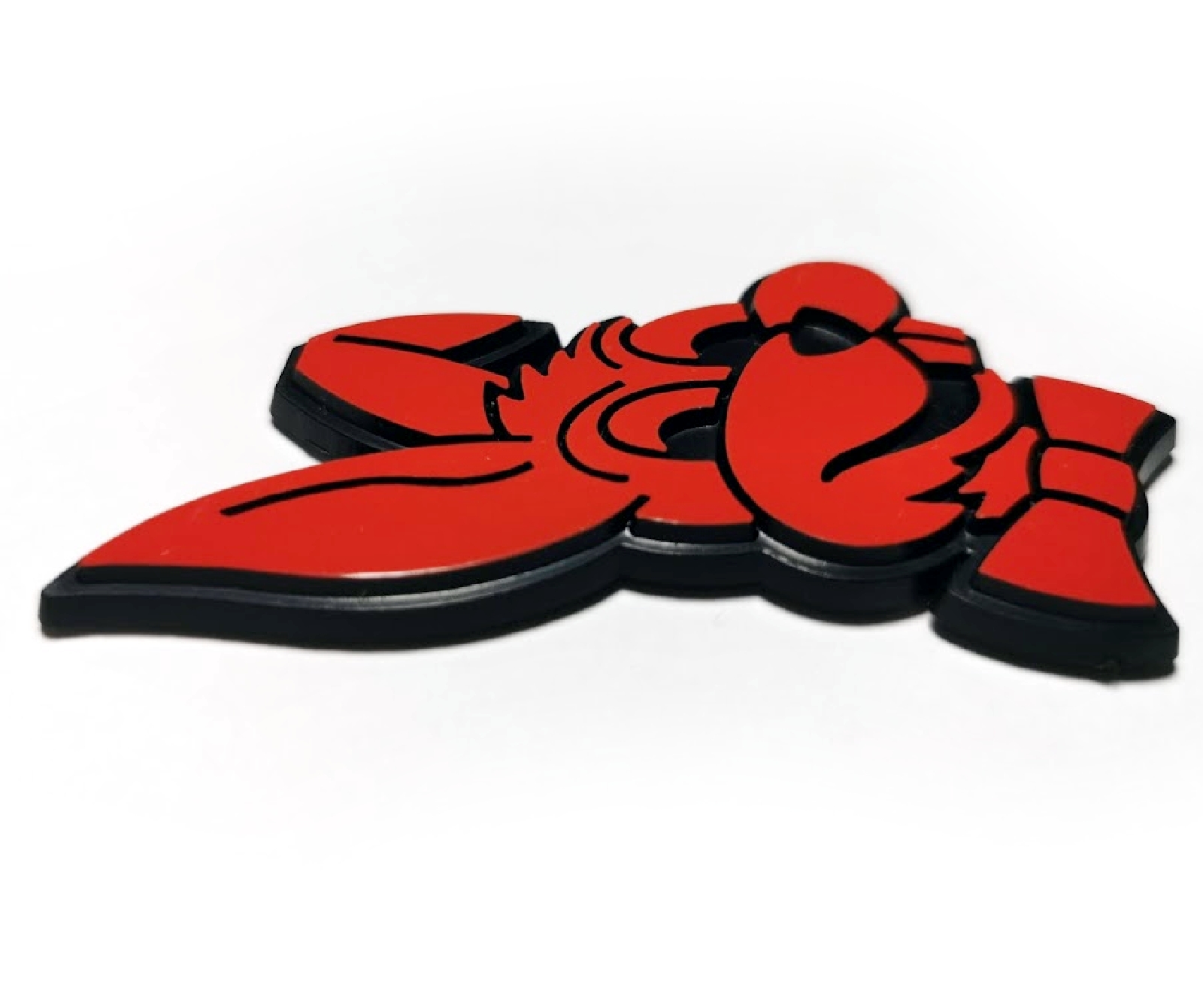 Hase Häschen Auto Relief 3D Emblem (ca. 6 cm)