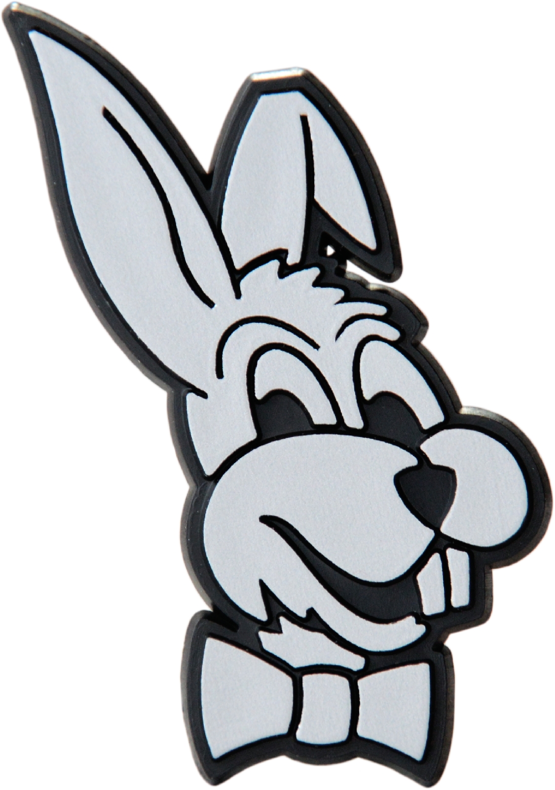 Hase Häschen Auto Relief 3D Emblem (ca. 6 cm)