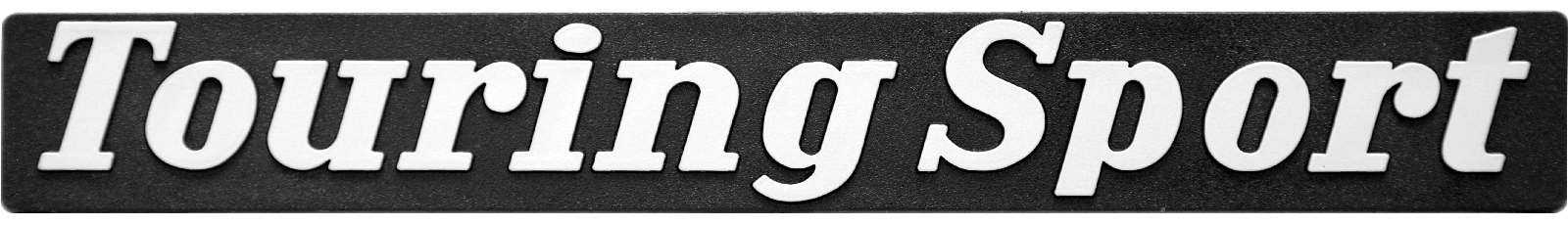 Auto Relief 3D Emblem Typenschild Touring Sport (ca. 20 cm)