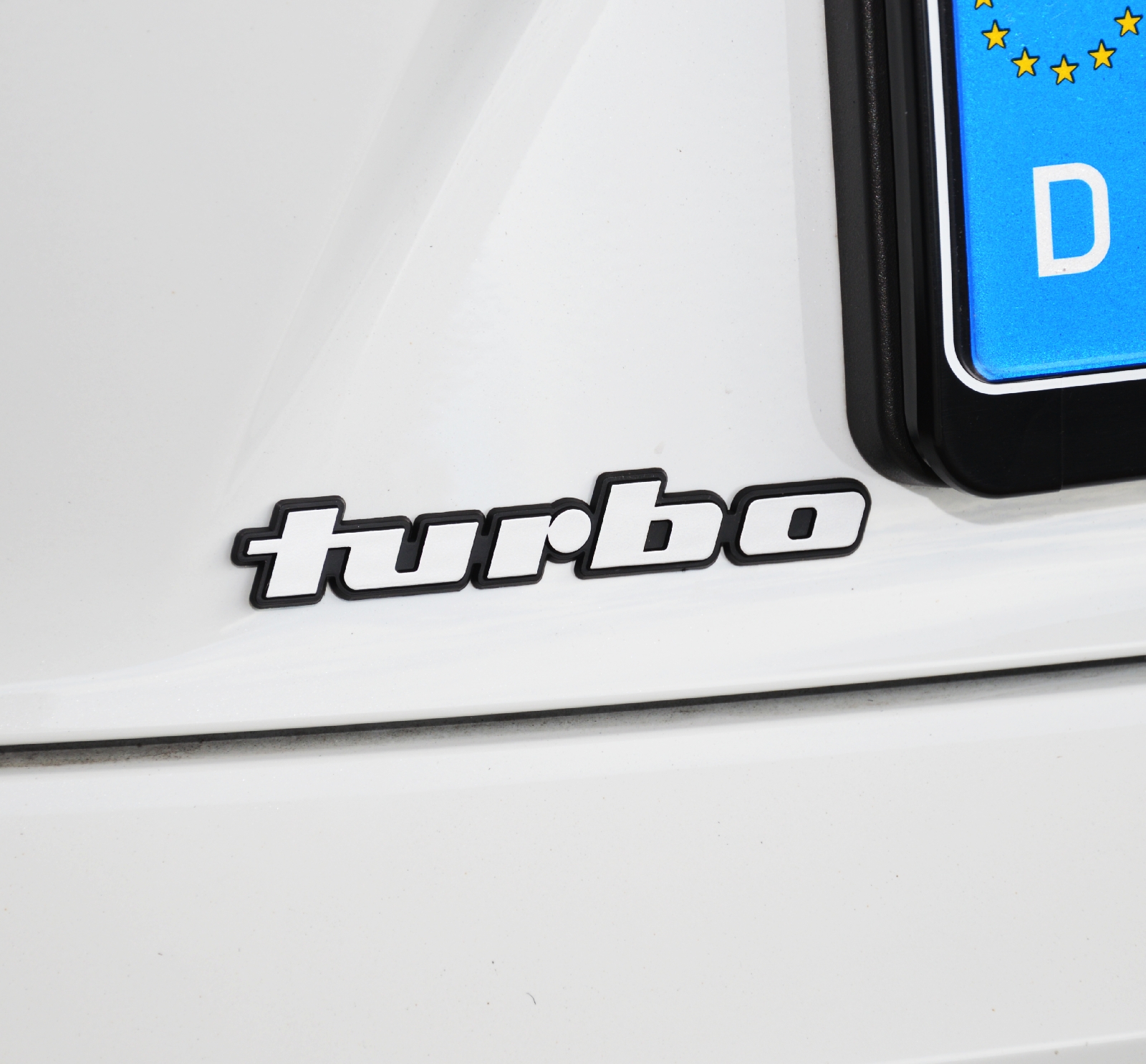 Auto Relief 3D Emblem turbo Typenschild (ca. 12 cm)