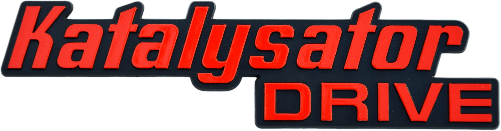 Auto Relief 3D Emblem Katalysator DRIVE (ca. 15 cm)
