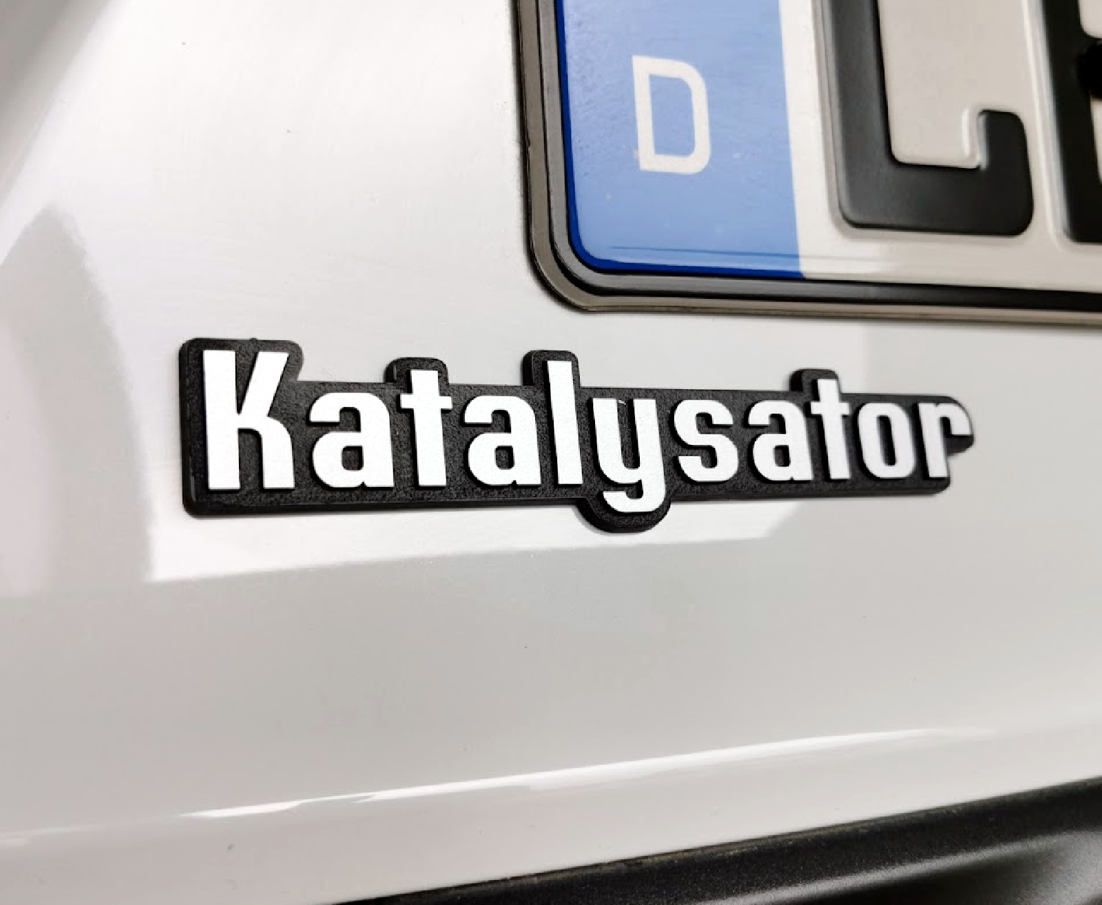 Auto Relief 3D Emblem Katalysator (ca. 14 cm)