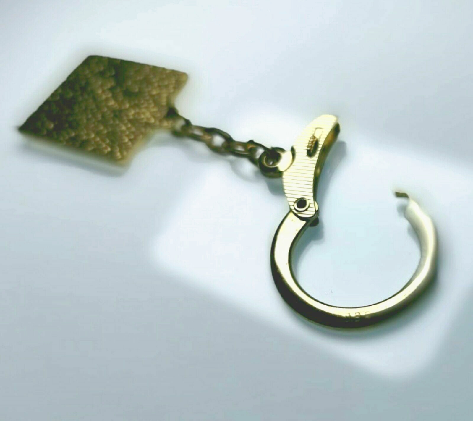 Schlüsselanhänger FIAT Metall Diamantschliff Anhänger