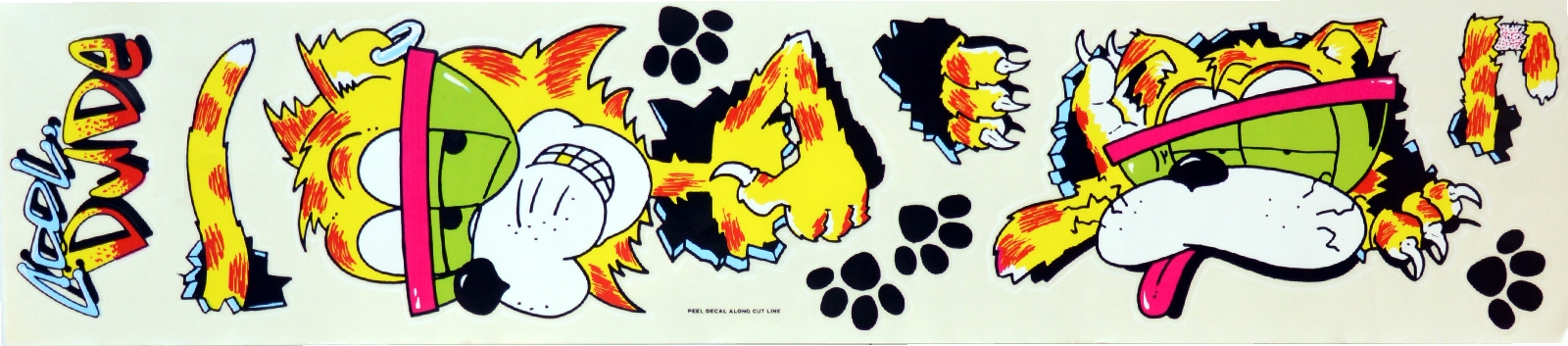 Looney Tunes Cool Dude Graphic Decor XL Lucky Decals + Rakel Set