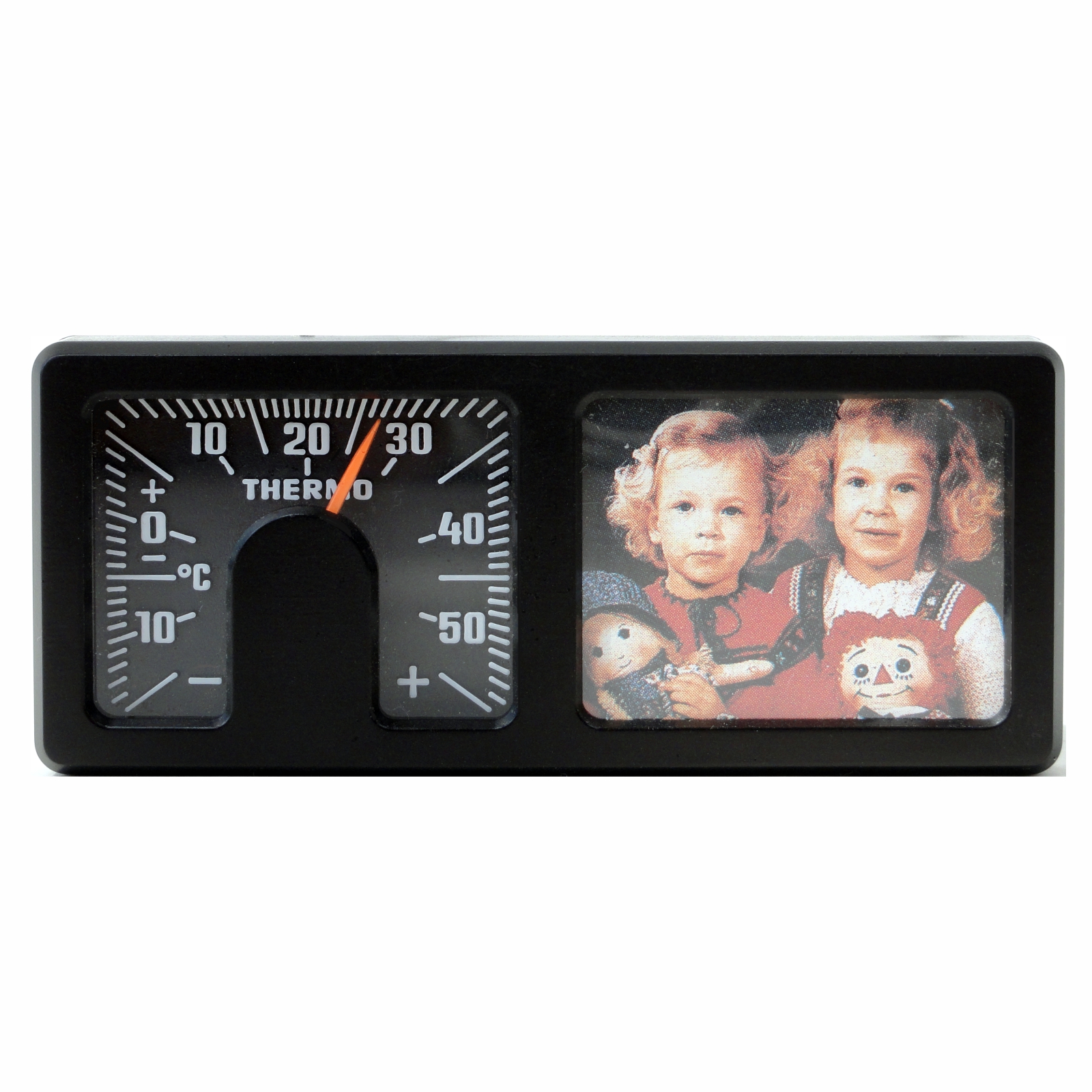 Thermometer und Bilder- / Fotorahmen (selbstklebend)