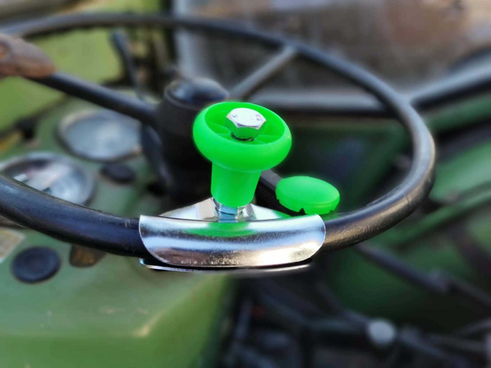 Lenkradknauf Lenkknopf drehbar geeignet für 15-35 mm Lenkrad Durchmesser