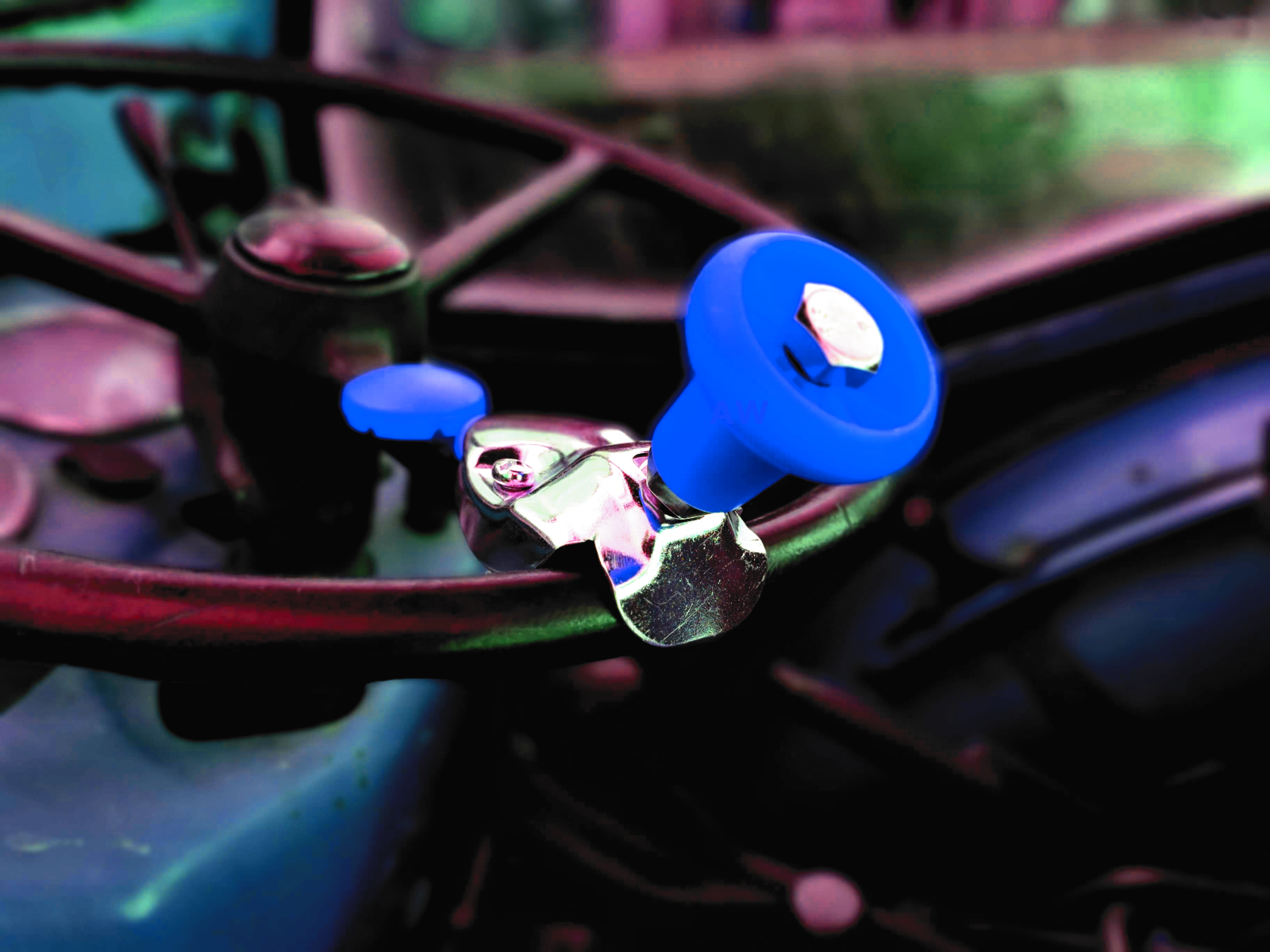 Lenkradknauf Lenkknopf drehbar geeignet für 16-36 mm Lenkrad Durchmesser