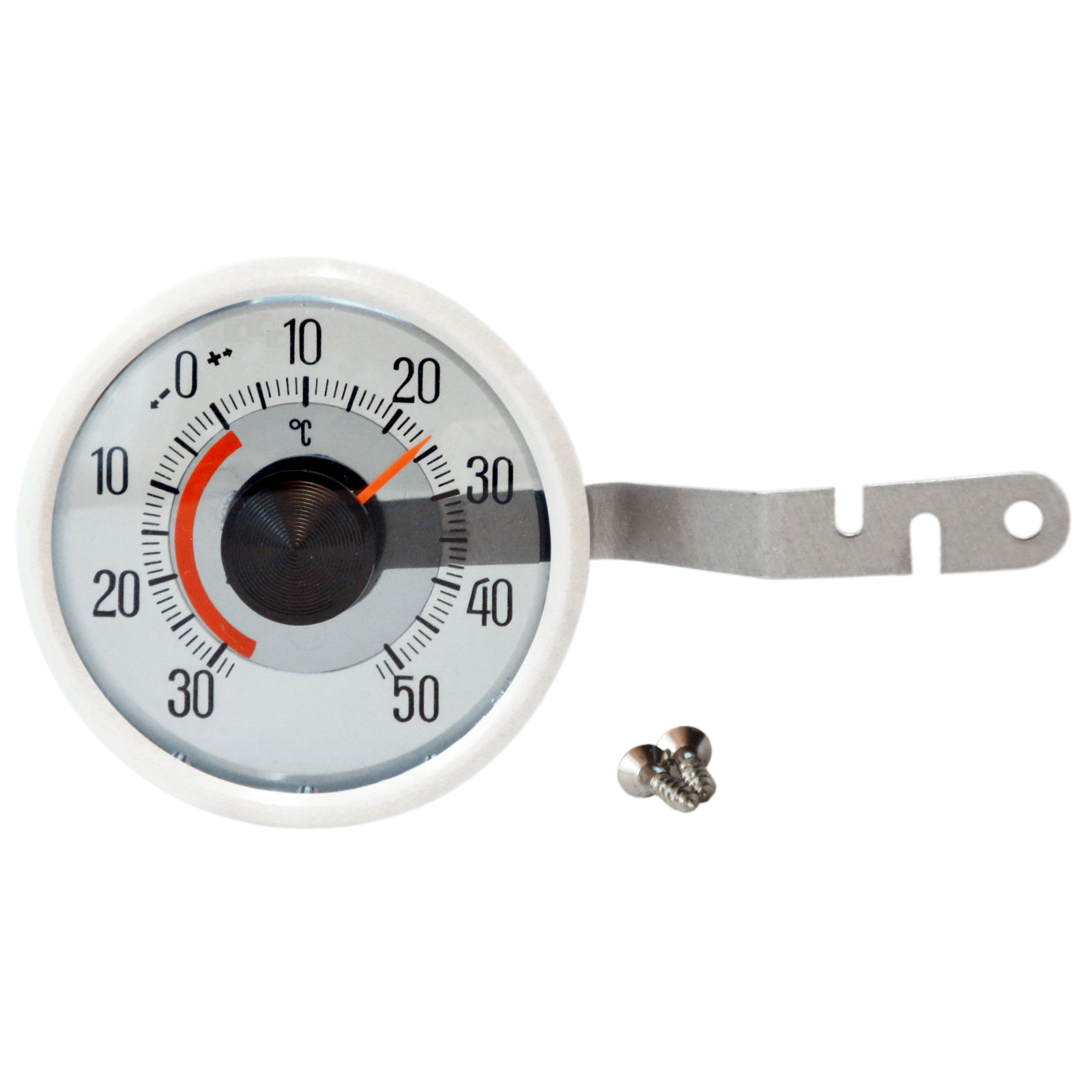 Thermometer verdunkelt innenbelüftet mit Halterung