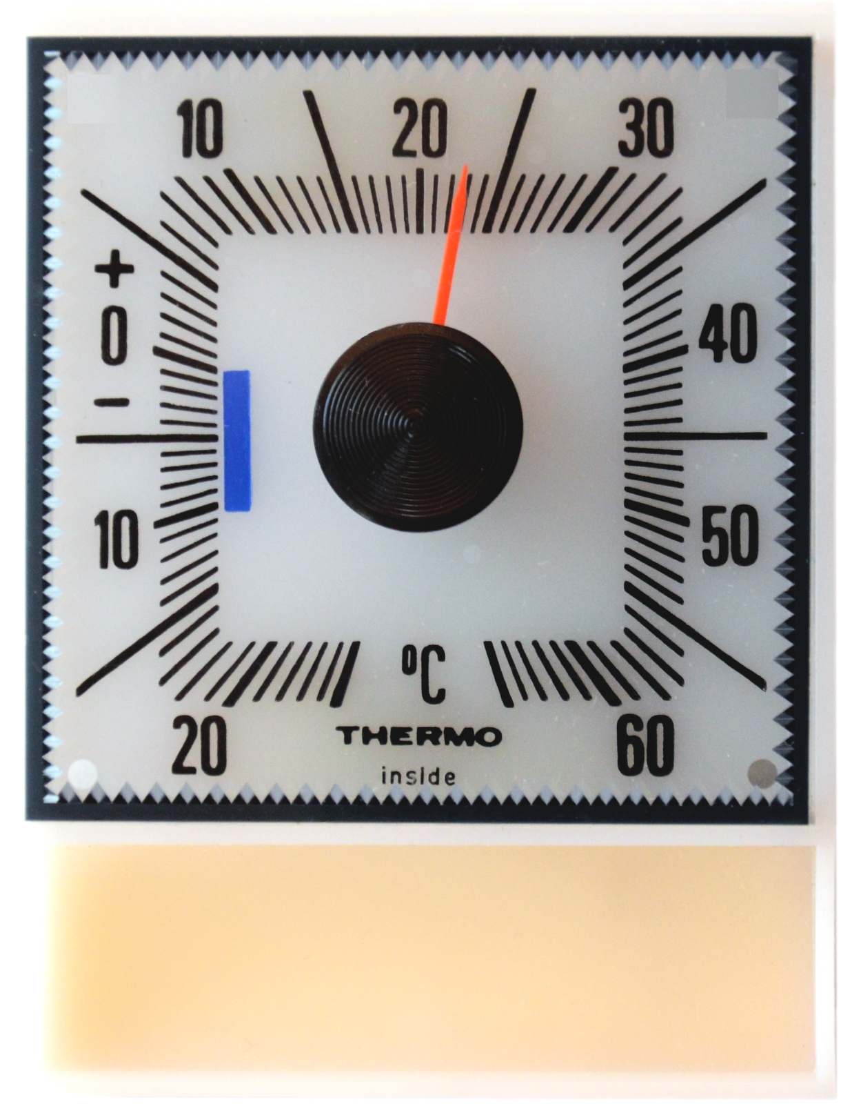 Bimetall Durchsicht Thermometer zum ankleben