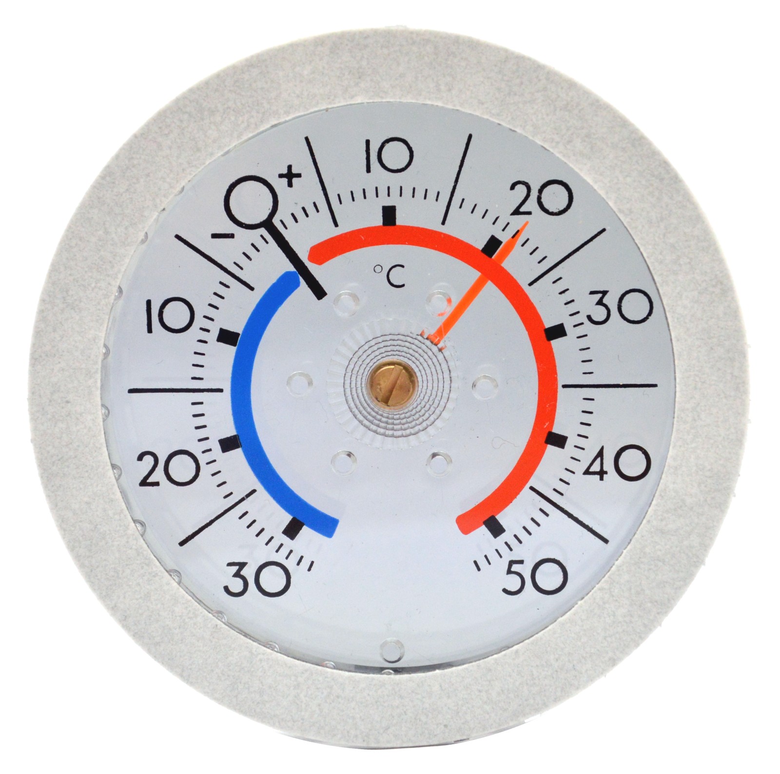 Getöntes Bimetall Durchsicht Thermometer zum ankleben