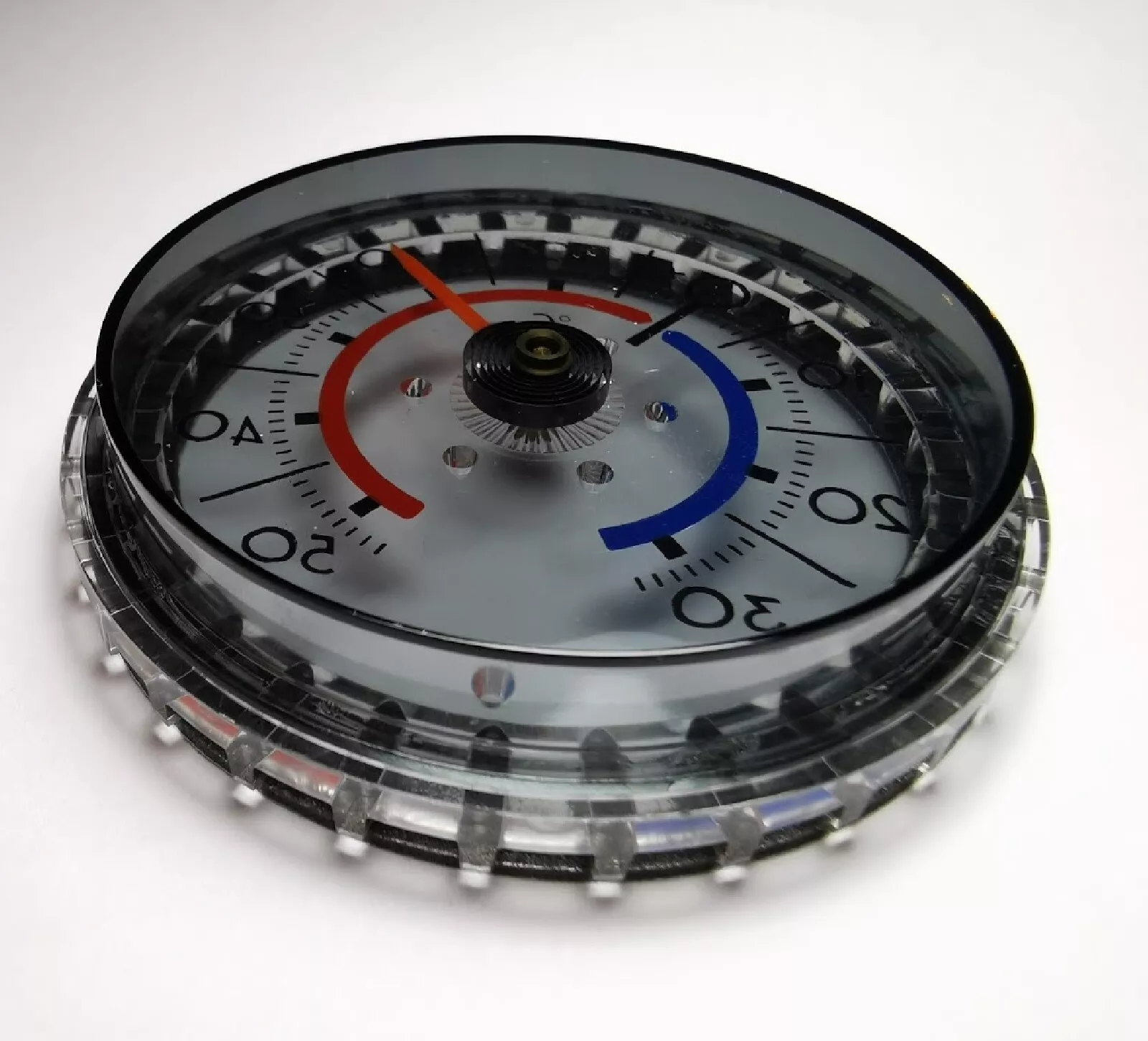 Getöntes Bimetall Durchsicht Thermometer zum ankleben