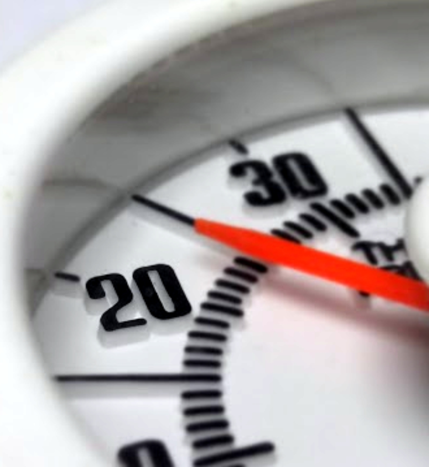 Reliefskala Thermometer 5,6 cm zum ankleben