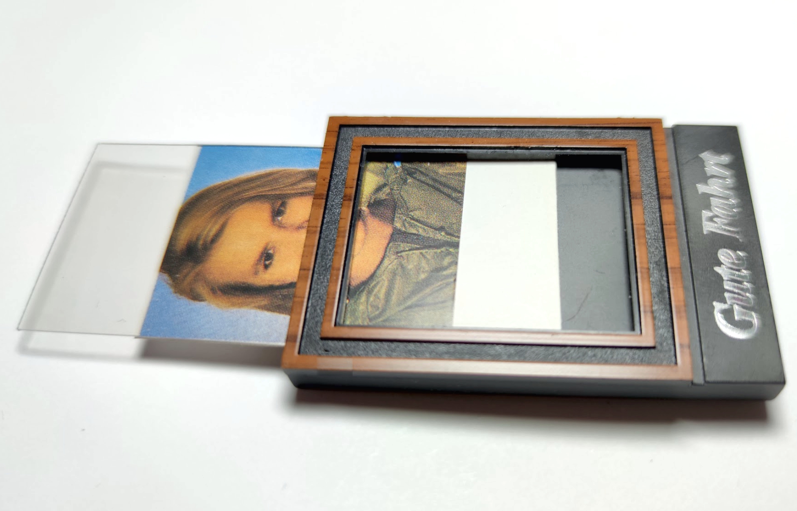 Auto Bilder Foto Rahmen Gute Fahrt Bilderrahmen 6 x 4 cm