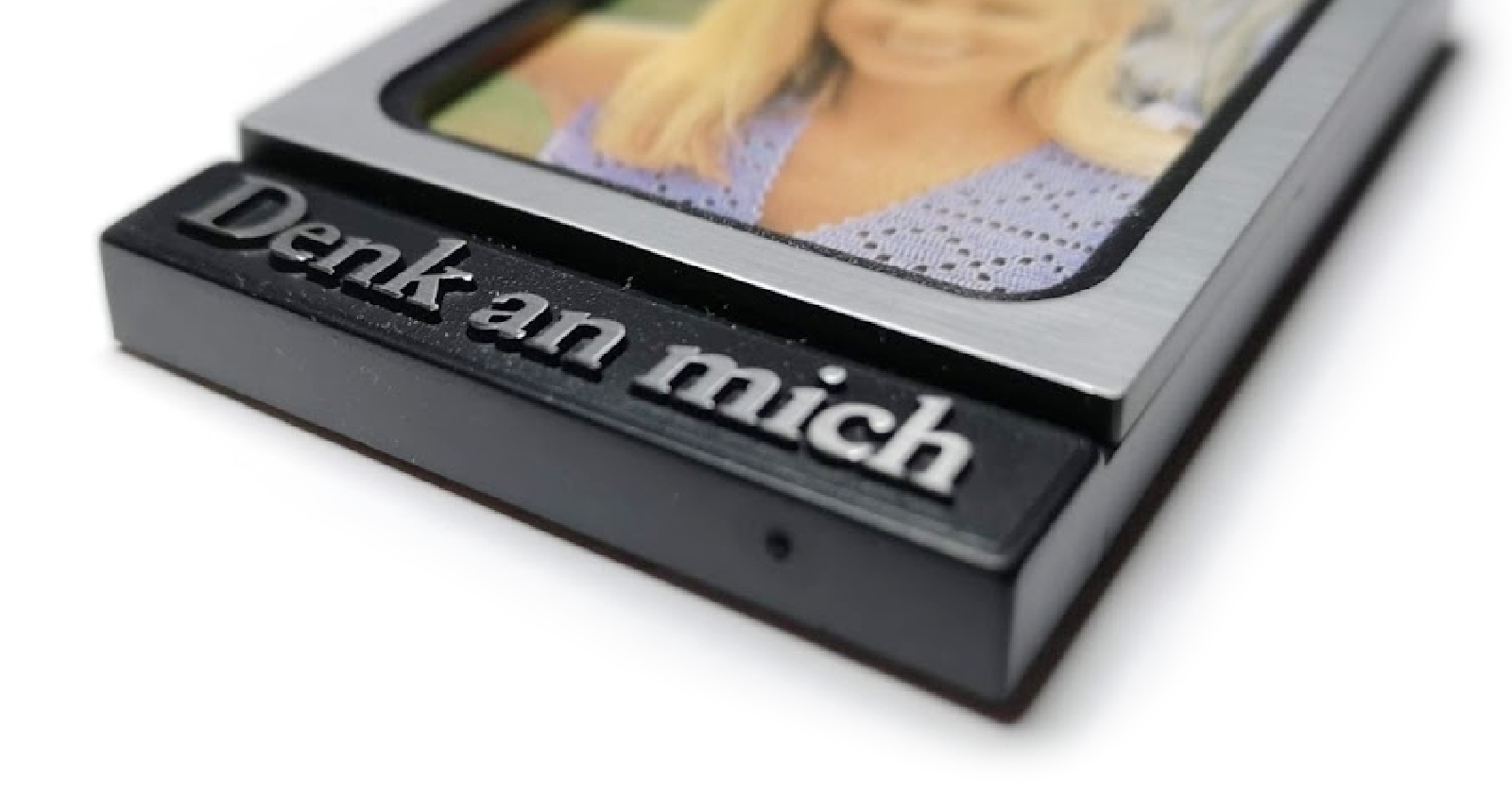 Denk an mich Auto Bilder Foto Rahmen 7 x 5 cm