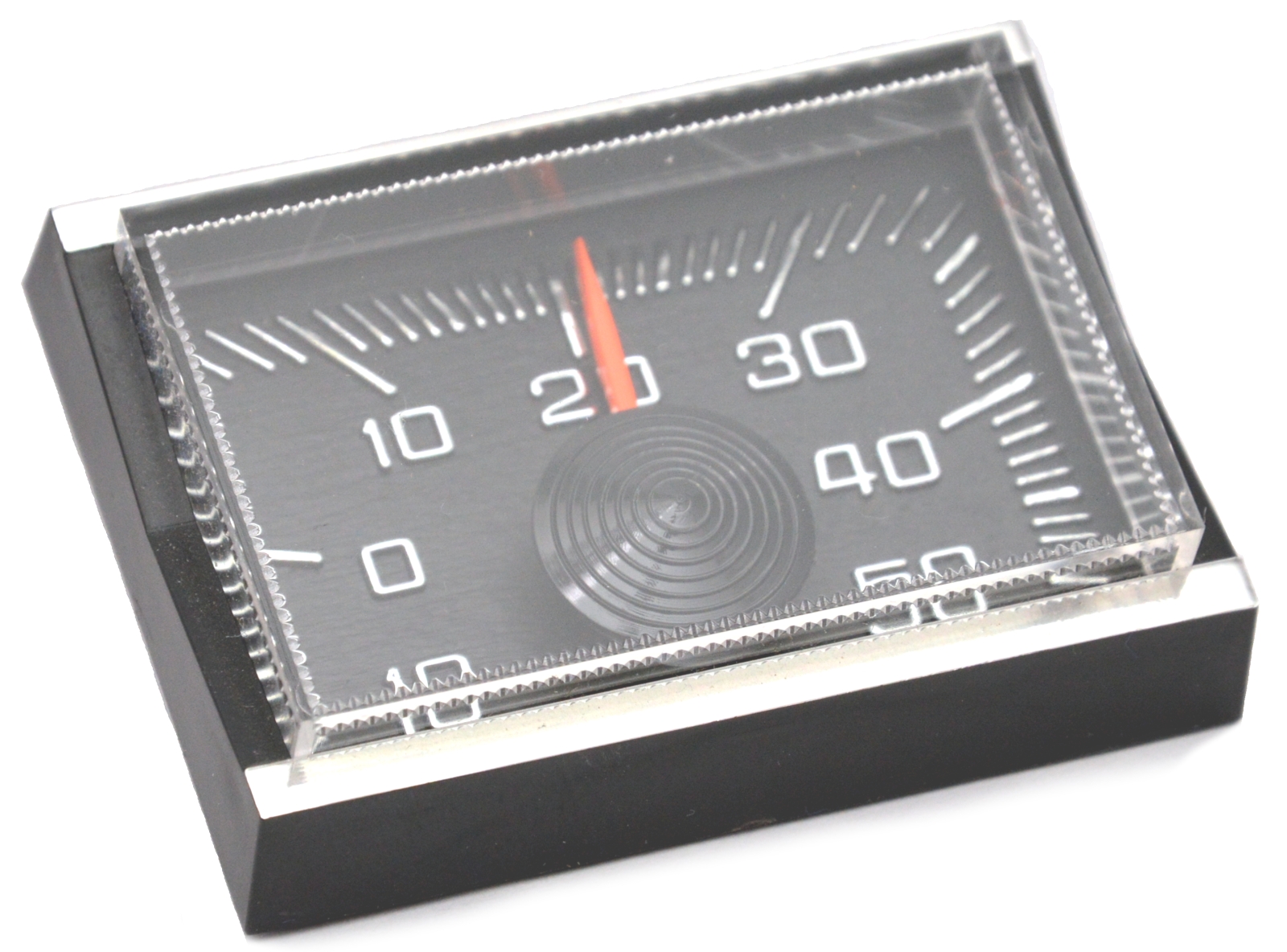 Auto Bimetall Thermometer 5 x 4 cm mit Reliefskala